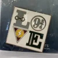 LOVE spelled out with glasses, 9-3/4, lightning bold and a wand