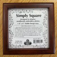 Simply Square Box 4 x 4" Inset by Sudberry House