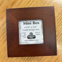 Mini Box by Sudberry Designs 1-1/2" inset