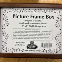 Picture Frame Box, 5 x 7" inset by Sudberry House