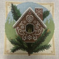 Gingerbread House Canvas and Full Stitch Guide